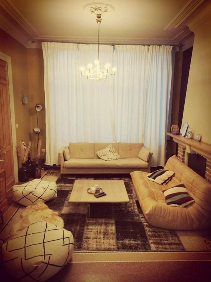 Karaktervolle Woning Met Zwembad Te Ronse Villa Luaran gambar